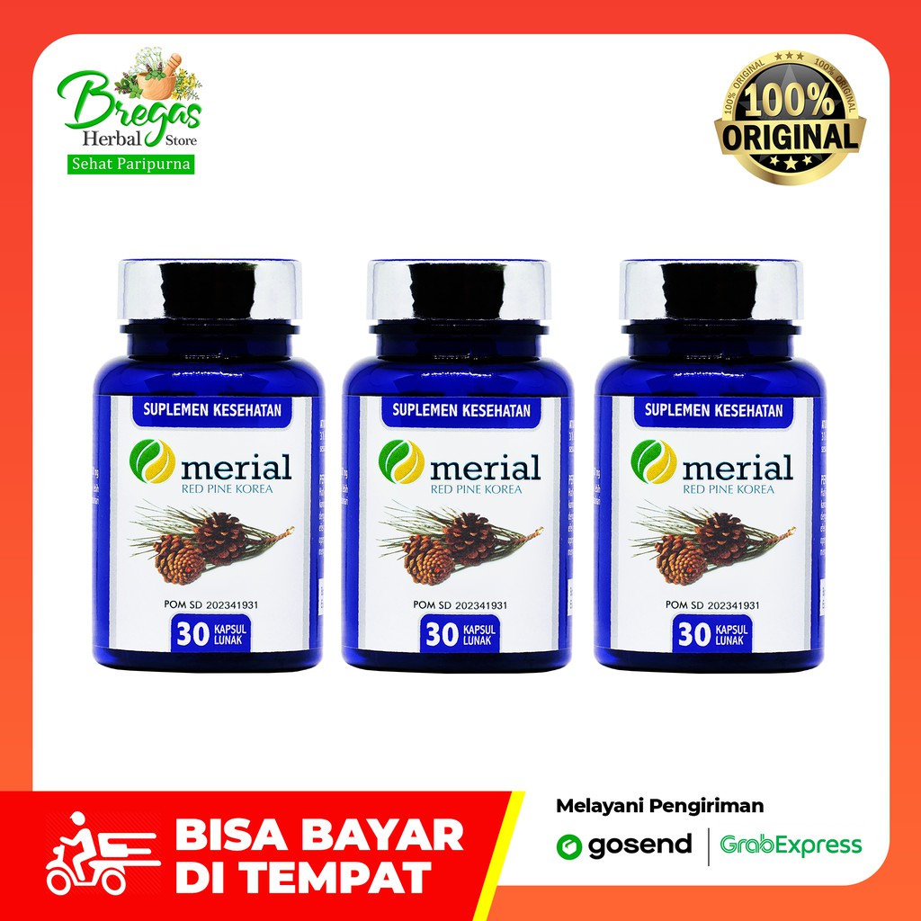 Merial (Suplemen Kesehatan) Paket Hemat 3 Box