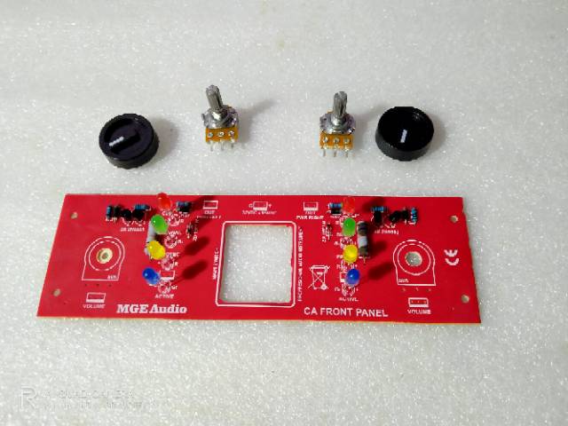 Panel Depan Box Amplifier CA Series CA 5 10 20 30 PCB Kit