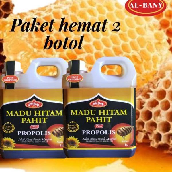 

Paket 2 Madu Hitam Pahit Albany @ 1kg Readystock