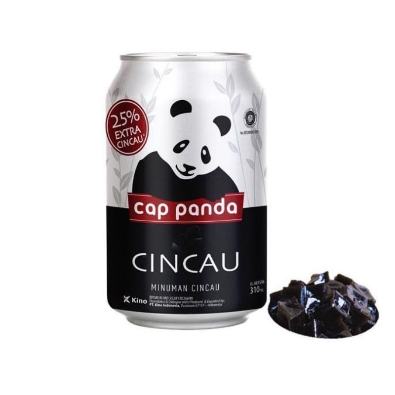 Minuman kaleng cincau panda (310 ml) Minuman sehat dan segar