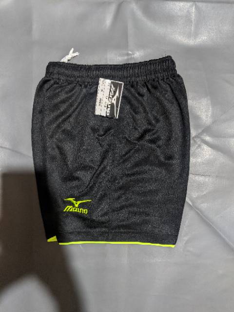 Celana pendek volly asic Mzuno standar unisex bordir