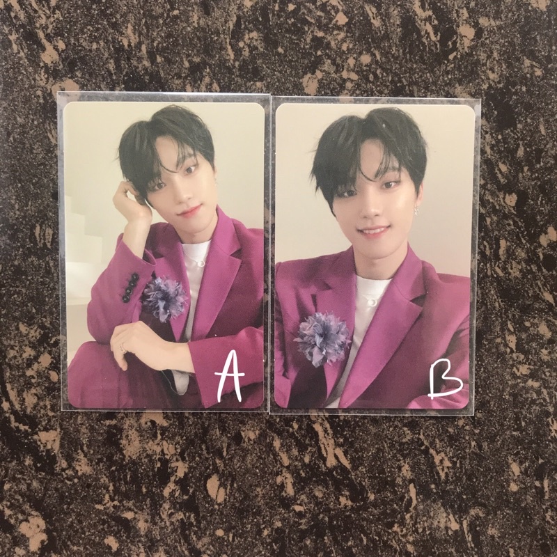 SEVENTEEN Dino Fallin Flower flfl Japan album PC Photocard