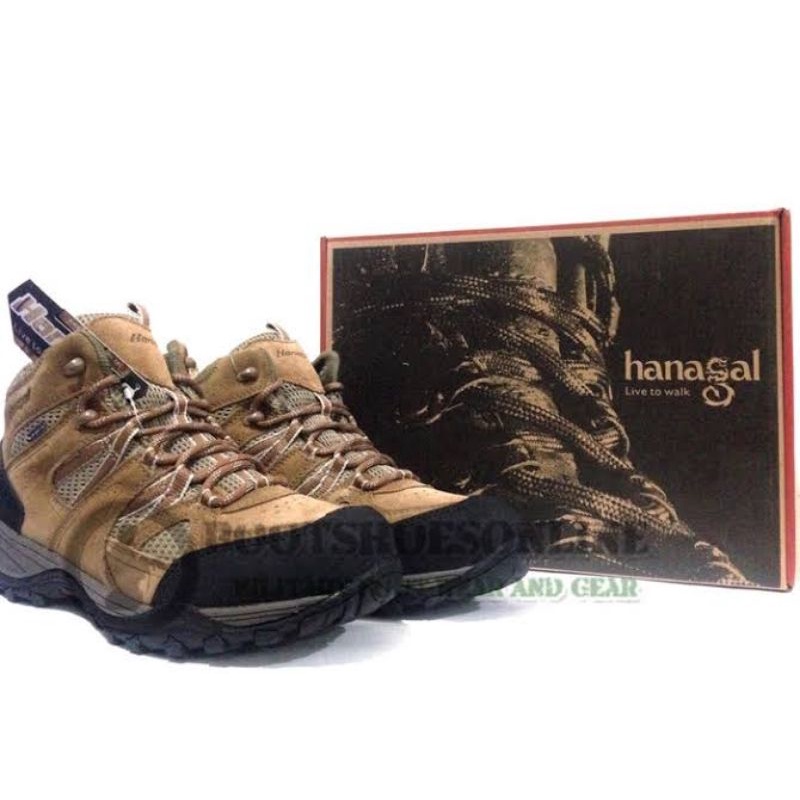Sepatu Tactical Hunting/ Hiking Adventure Hanagal Original Second 39