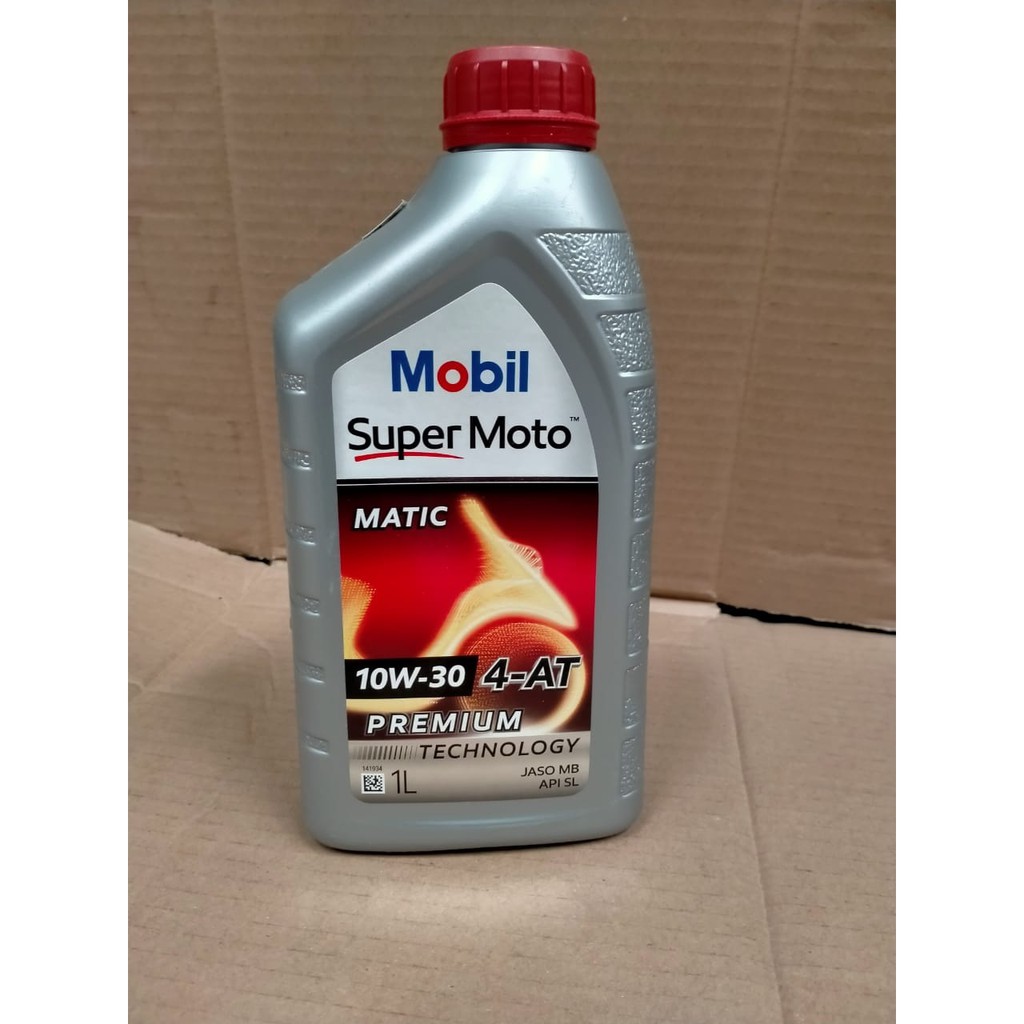 oli mesin motor matic  mobil super moto 10w30 1 liter