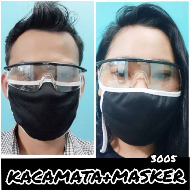 KACAMATA SEFTY/APD DARI VIRUS COVID-19  +FREE MASKER