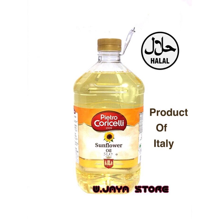 

Nay | Minyak Pietro Coricelli Sunflower Oil 5Lt Kualitas Terbaik