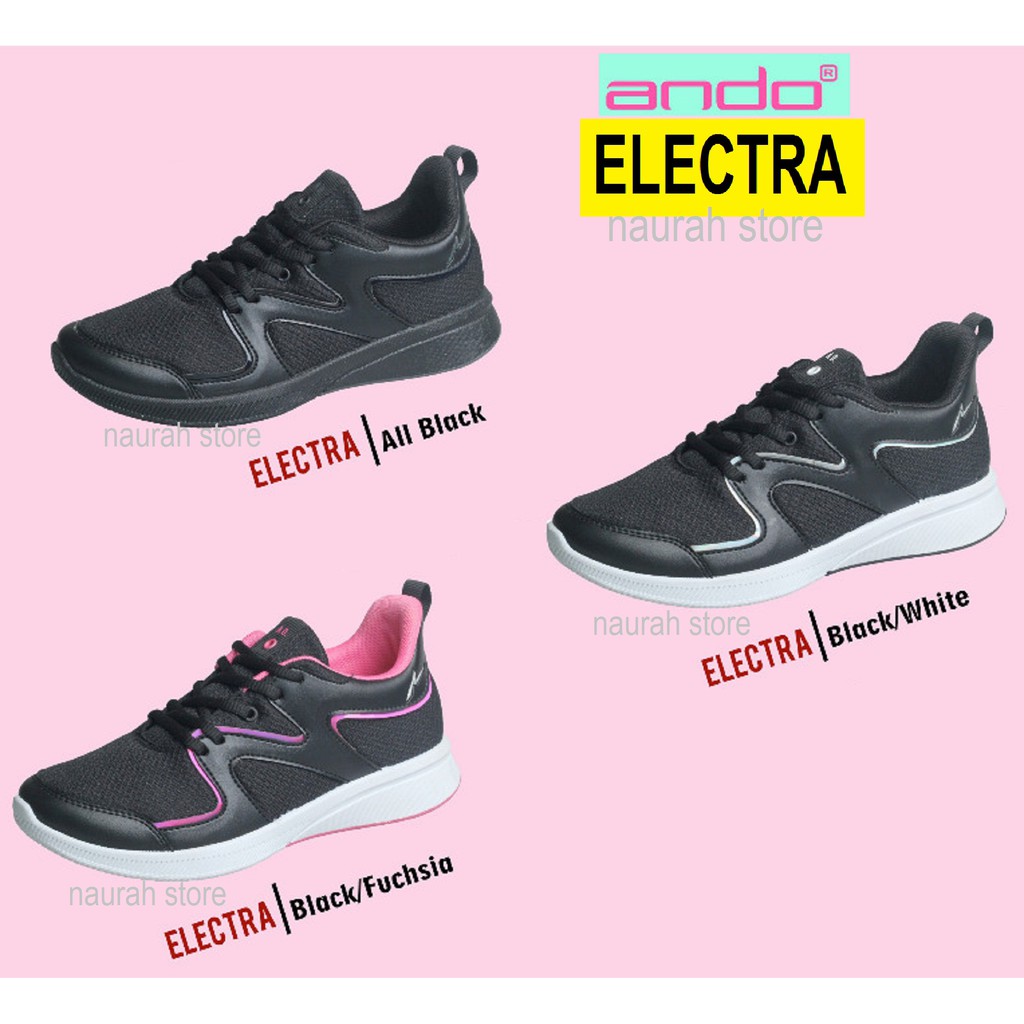 TERBARU ANDO ELECTRA 100% ORIGINAL SNEAKERS SPORTY Alternativ Lindsey Plano Adelline Rebecca Vita