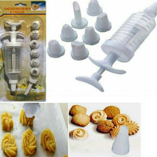 cake decoration 8 in 1 set alat dekorasi  kue  tart bolu  