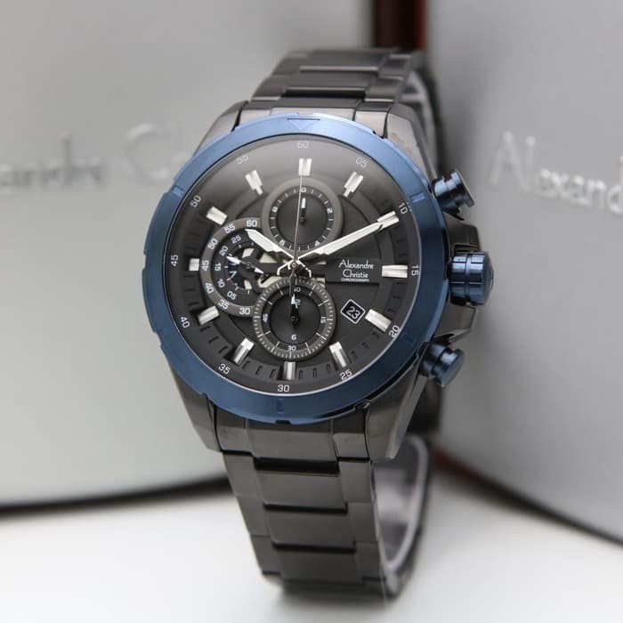 JAM TANGAN PRIA ALEXANDRE CHRISTIE AC 6508 NEW VERSION ORIGINAL GARANSI RESMI 1 TAHUN