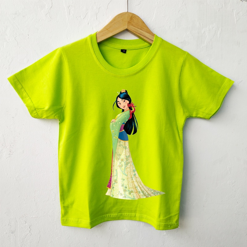 Kaos anak perempuan princess 2