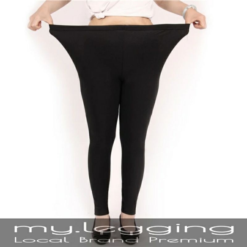 Legging Panjang Spandex Premium Size Standar Dan Jumbo