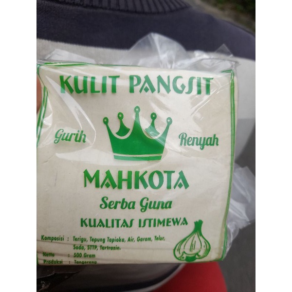 

Kulit pangsit mahkota