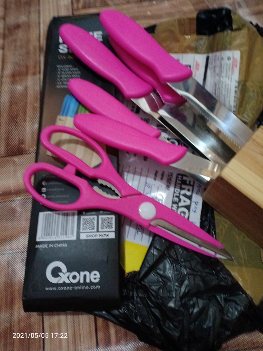 (cod) Pisau Oxone Ox 961 / Ox-961 Knife Set