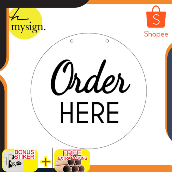 

Order Here Bulat | Sign Board Akrilik Timbul Keren