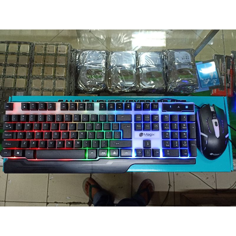 Keyboard mouse RGB