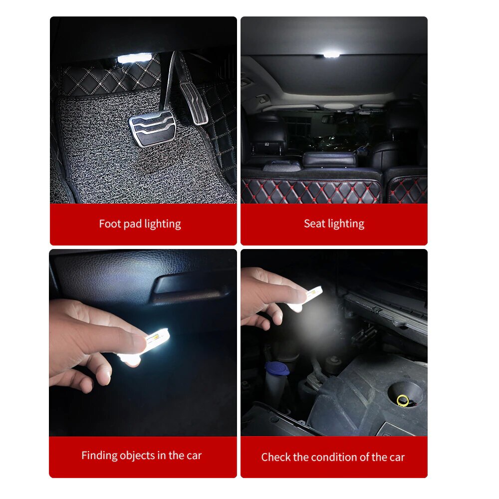 LED Tempel Touch Light Lampu Sentuh Sensor Kabin Plafon Bagasi Lemari Baju