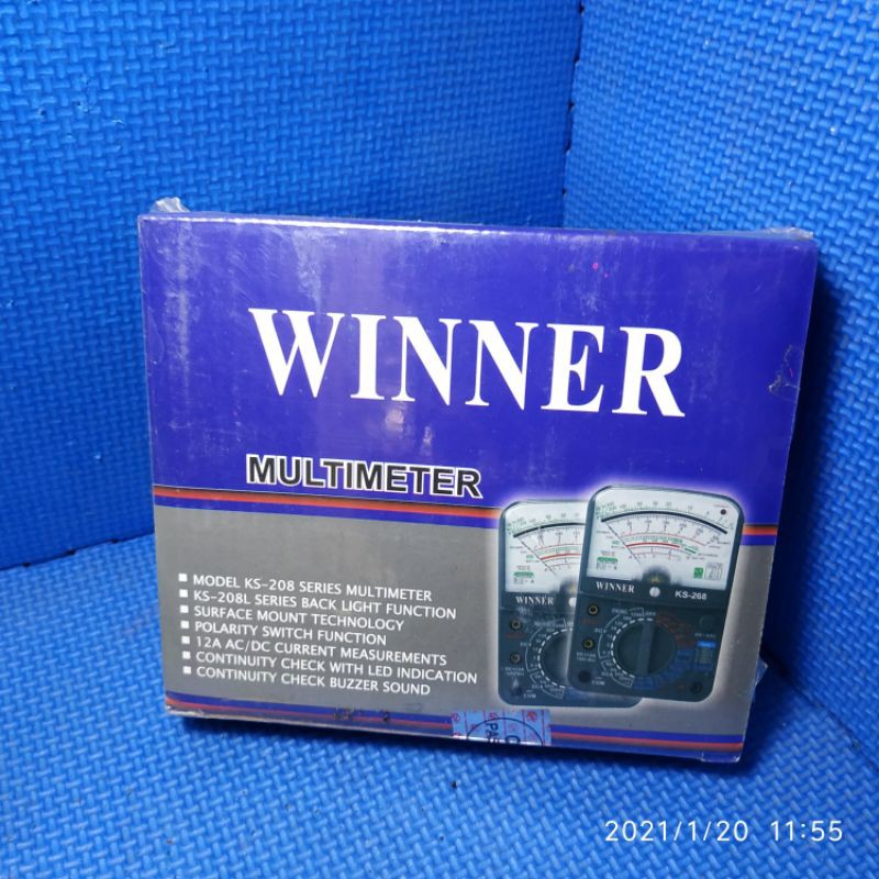 Multimeter Multitester analog Winner KS 298 L