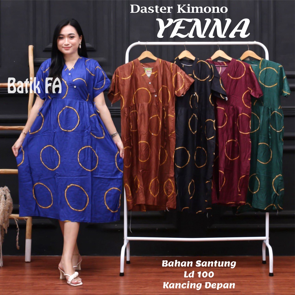 DASTER KEKINIAN VANESSA KIMONO DIFARINA MONOCROM BLASTER TIEDYE BUMIL BUSUI MURAH ADEM RAYON SANTUNG