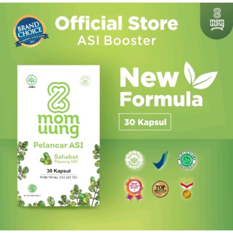 Mom Uung Asi Booster isi 30 Kapsul