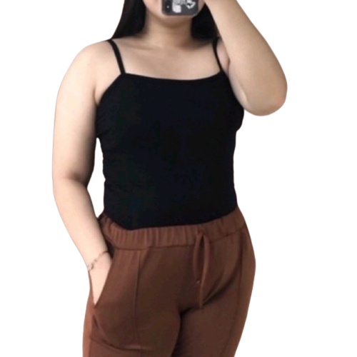 TANK TOP WANITA JUMBO SINGLET KAOS DALAM WANITA MURAH VELLY 4L