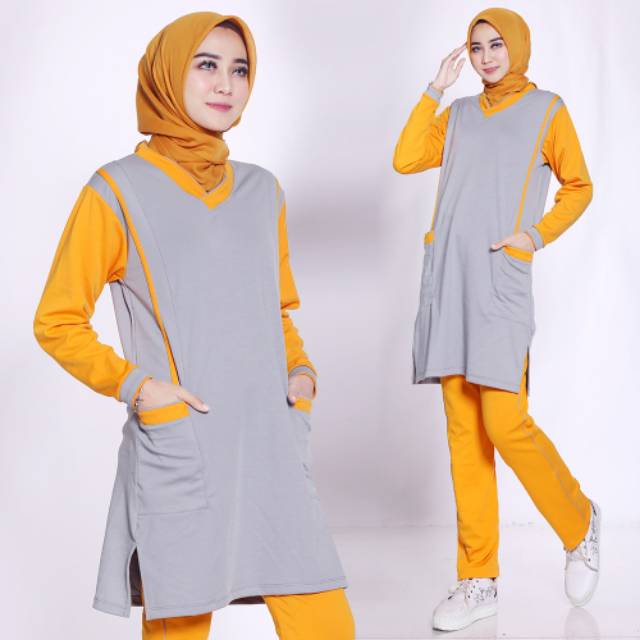 Baju Senam Muslimah Syar'i