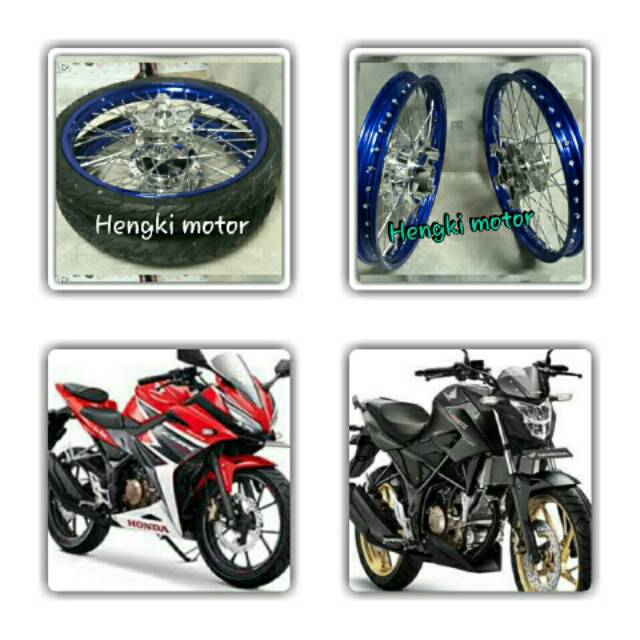 Velg jari jari cb 150 new led plus ban baru