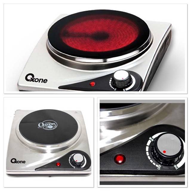 Kompor induksi Oxone Single Ceramic Portable Stove OX-655s -Titanium