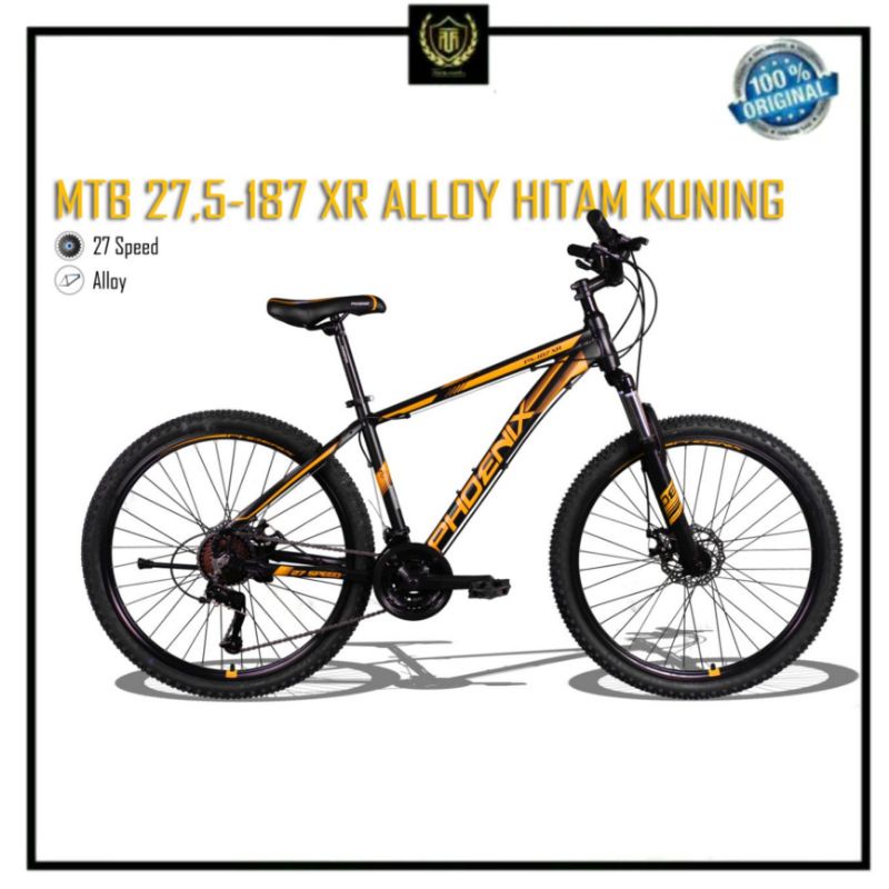 Sepeda MTB 27.5 PHOENIX 187 XR ALLOY