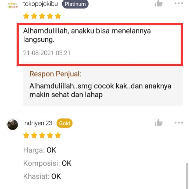 Kapsul Gemuk Penggemuk Badan OFish Oil Minyak Ikan Hiu Nutrisi cocok untuk anak hingga dewasa. Anak makan lahap otak cerdas