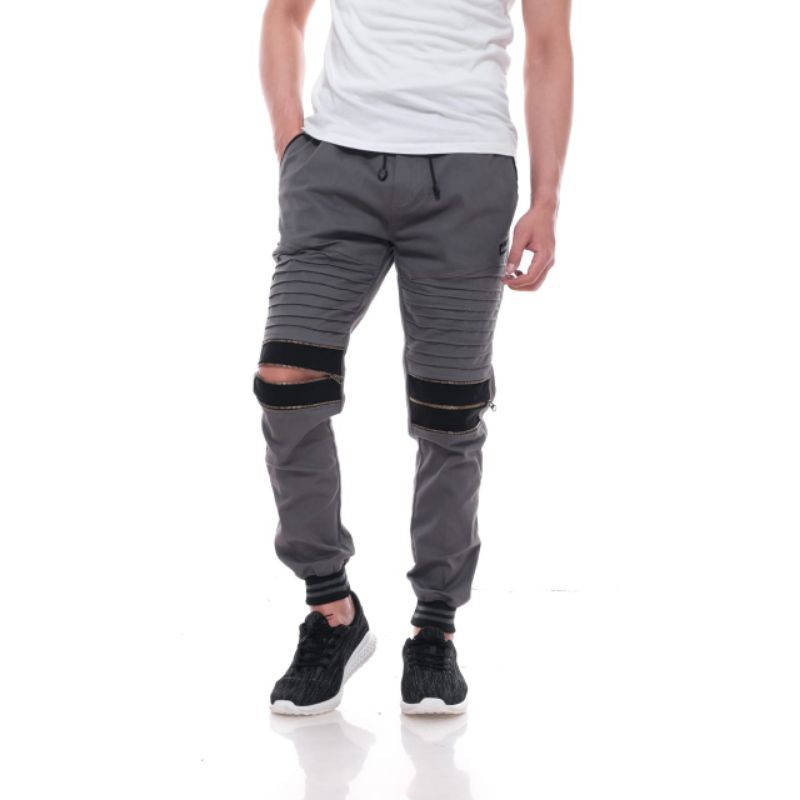 Celana Jogger Ripstop Zipper - Jogger Pants - Celana Jogger Bikers