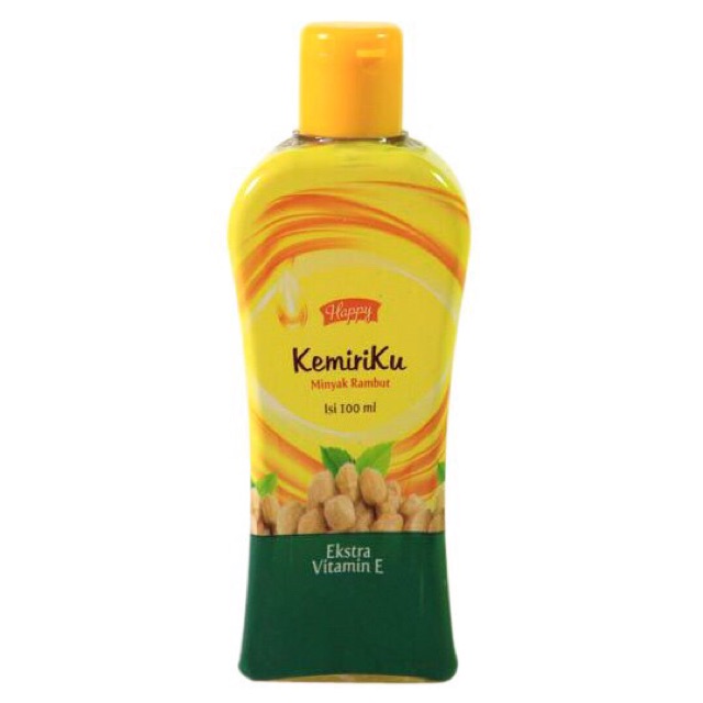 `ღ´ PHINKL `ღ´ Happy Kemiriku minyak rambut kuning hair tonic minyak kemiri untuk anak dan dewasa