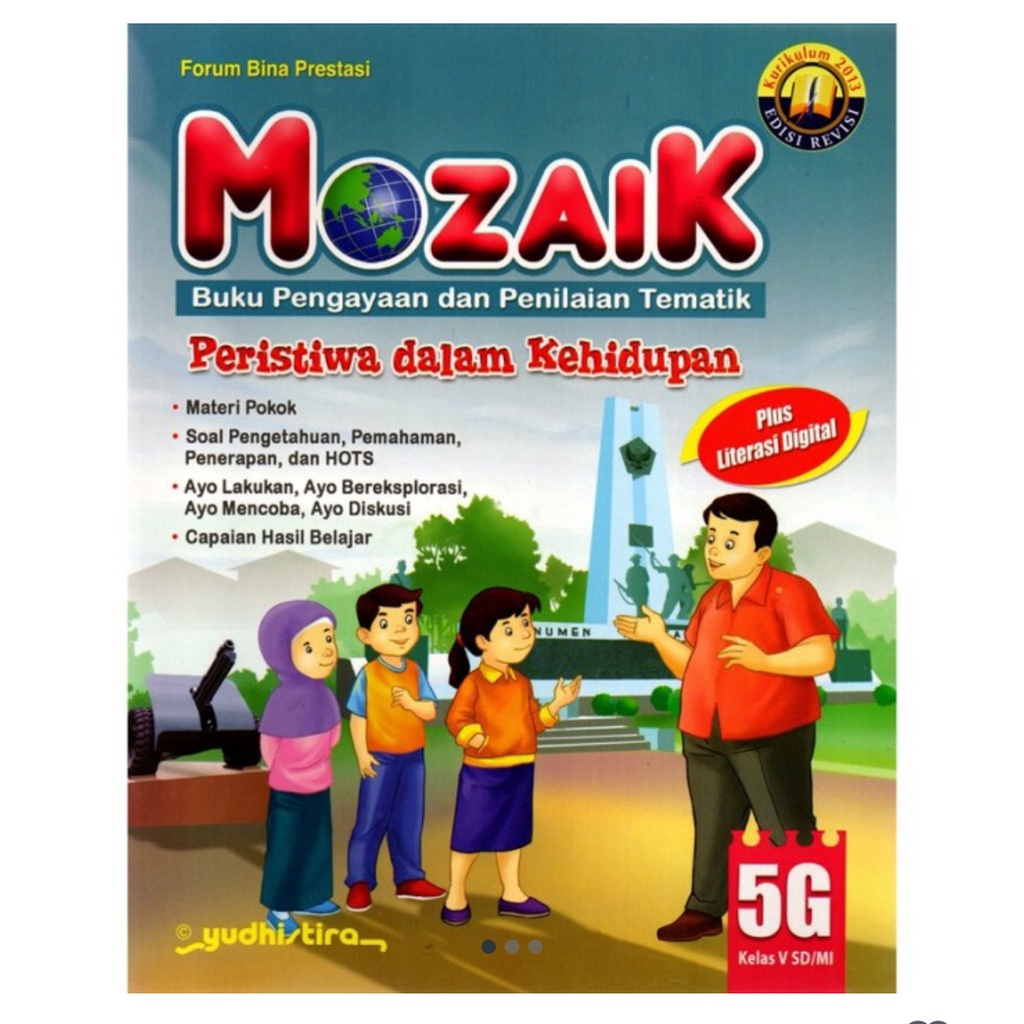 Buku MOZAIK Yudhistira Tematik SD Tema 5 G
