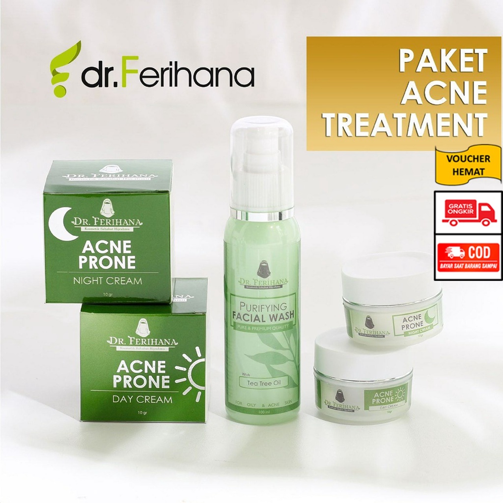 PAKET ACNE/DR.FERIHANA/FERIHANA SKINCARE