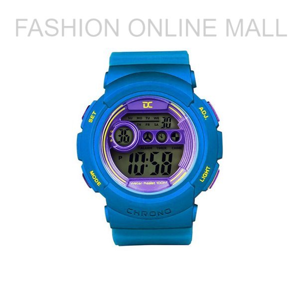 jam tangan digitec collection original wanita DD-5006L blue - jam tangan digitec - jam digitec pria 