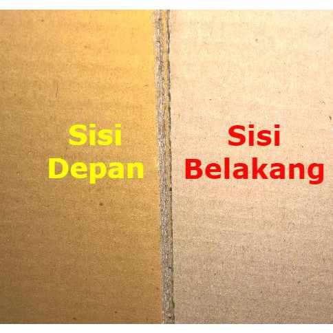 B50M Kardus Lembaran 60 X 40 Box Karton Polos Cokelat Belimas89 Ayo Beli