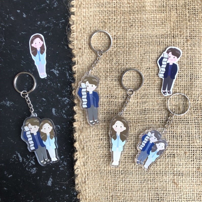 Gantungan Kunci Hometown Cha Cha Cha - merchandise - kim seon ho - hong du shik - shin min a - yoon 