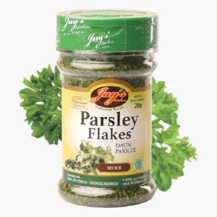 

JAYS DRY PARSLEY 20 gr / PARSLEY KERING FLAKE USA HALAL
