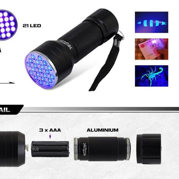 SENTER UV / FIRELOCK UV LIGHT 21 LED