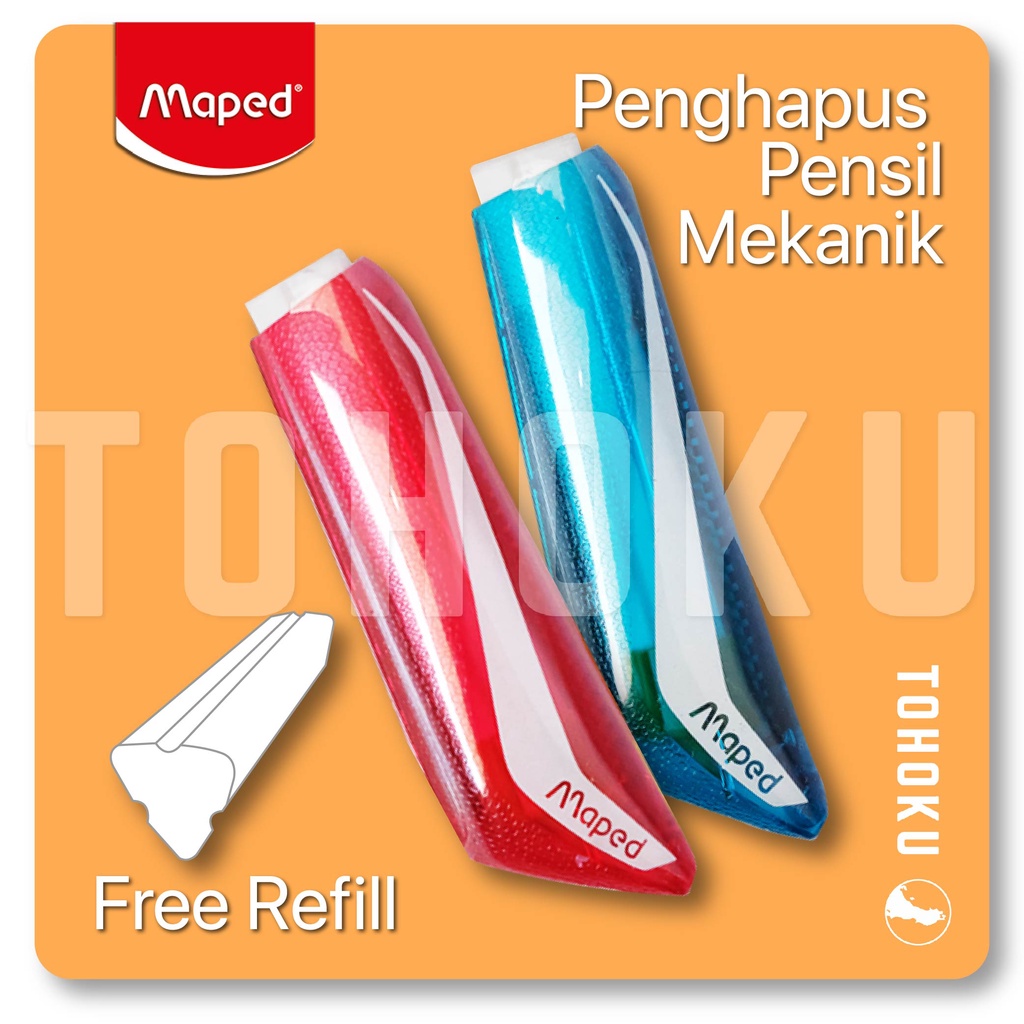 

Maped Xpert Mechanical Eraser - Penghapus Pensil / Mekanik