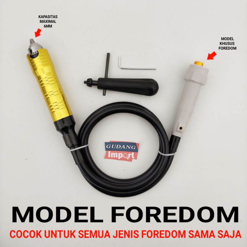 KABEL FLEXIBLE FLEXIBEL SAMBUNGAN MESIN BOR TUNER CUNER PORTING FOREDOM 6MM