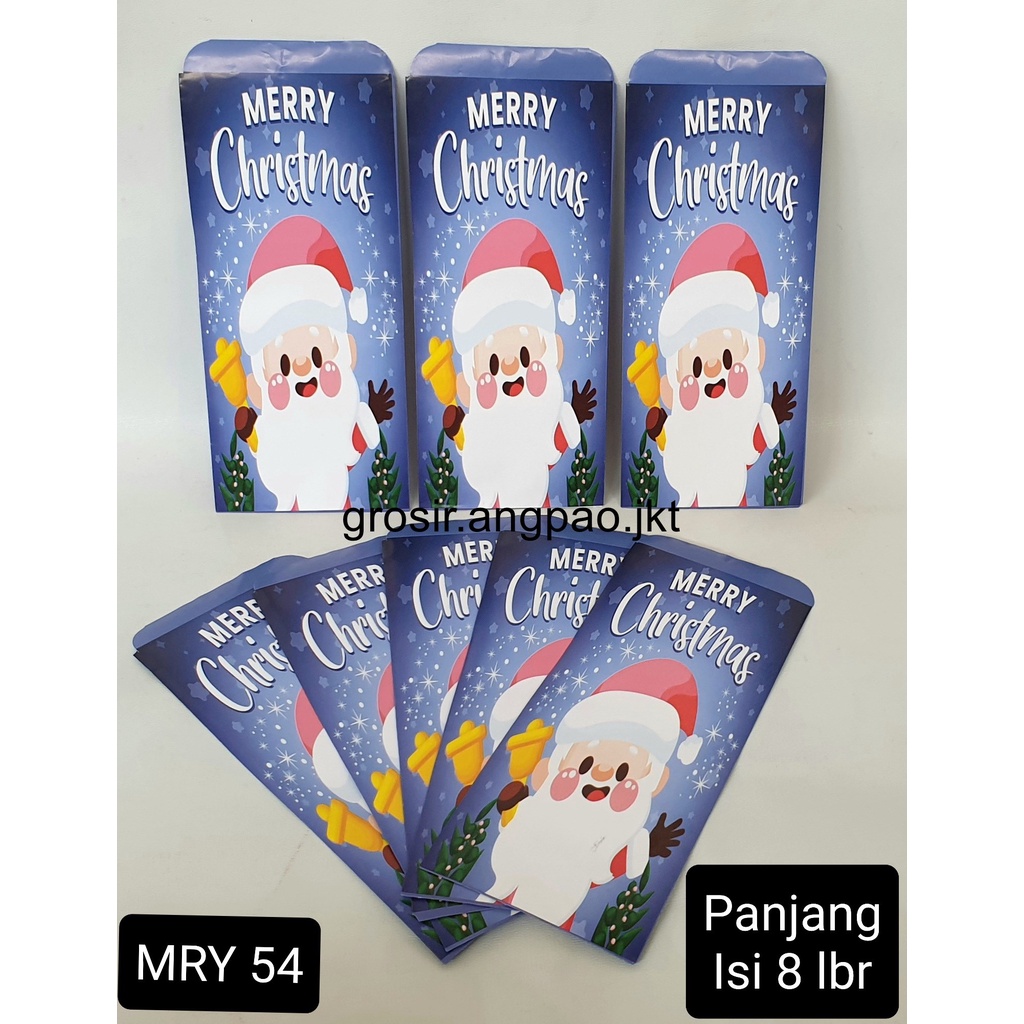 

ANGPAO NATAL ANGPAU MERRY CHRISTMAS HONGBAO AMPLOP NATAL UKURAN PANJANG MURAH MERIAH FREE ONGKIR READY