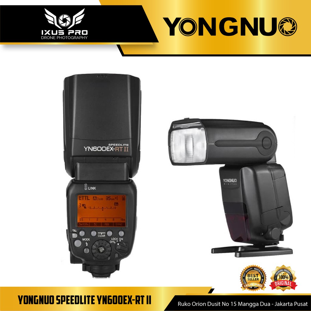 Yongnuo Speedlite YN600EX-RT II for Canon - Flash Yongnuo YN600 EX-RT