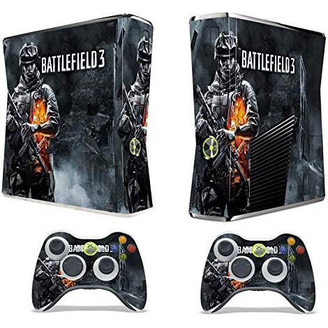 Protective Skin Sticker for Xbox 360 Slim Console &amp; Controller