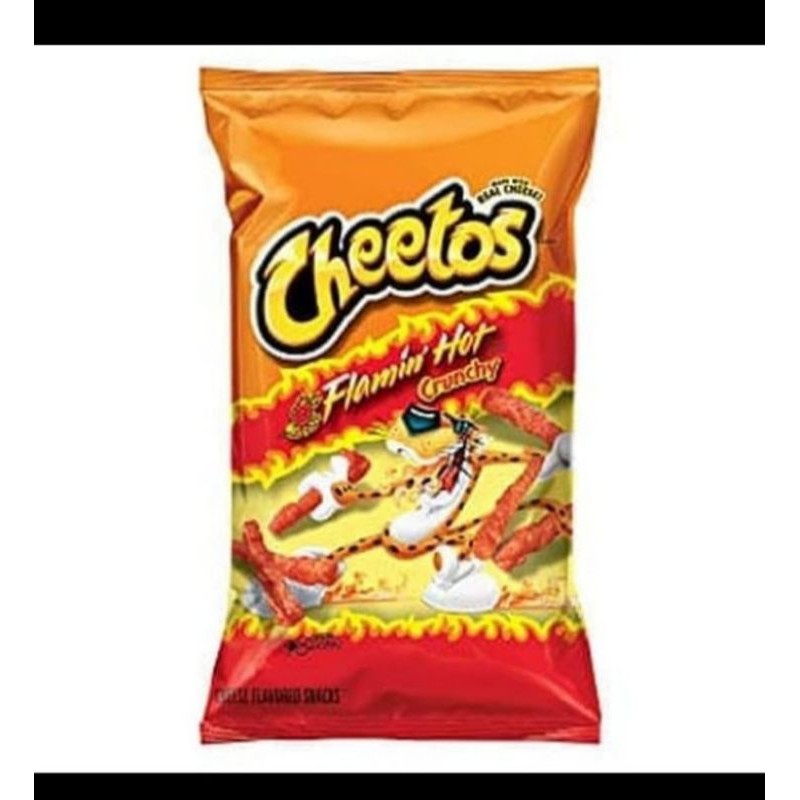 

Cheetos flamin hot Snack Chiki pedas