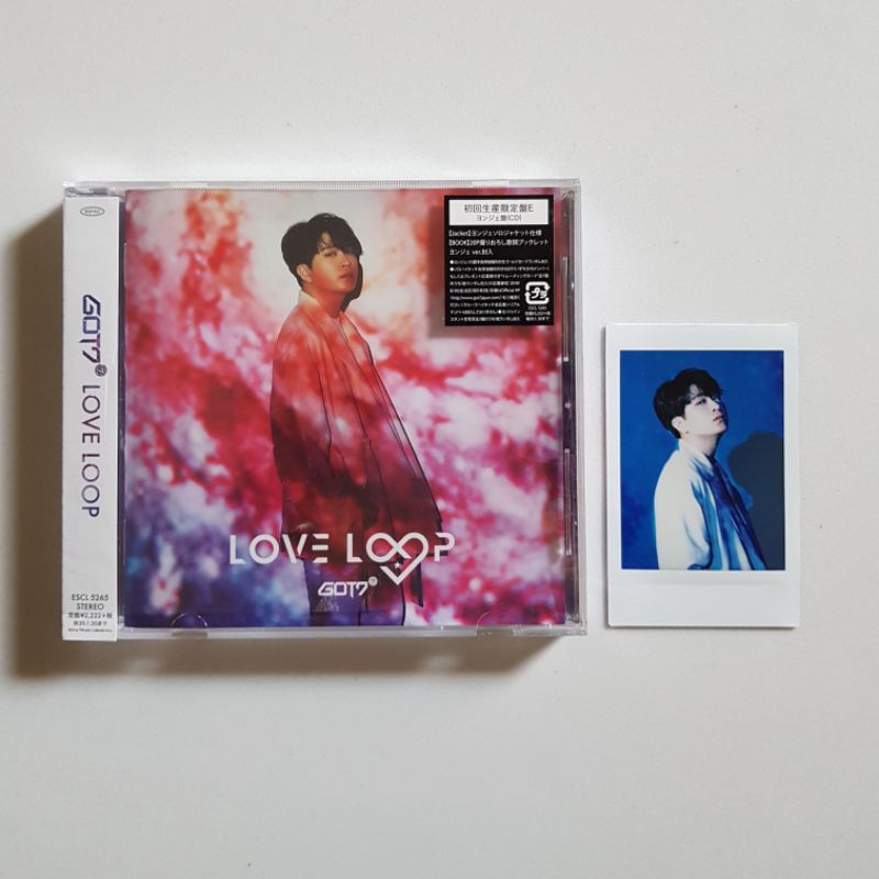 [READY UNSEALED] GOT7 LOVE LOOP JAPAN ALBUM JINYOUNG YOUNGJAE SET