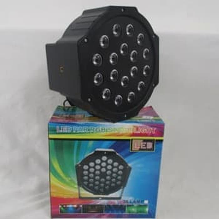 Lampu Sorot Panggung Led Par Light 18 RGB Cahaya Disko Disco Lamp LED OK**