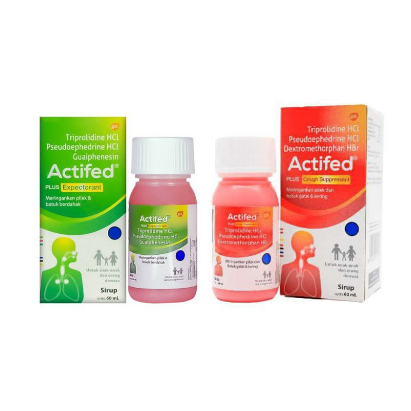 Actifed Syrup 60 ml