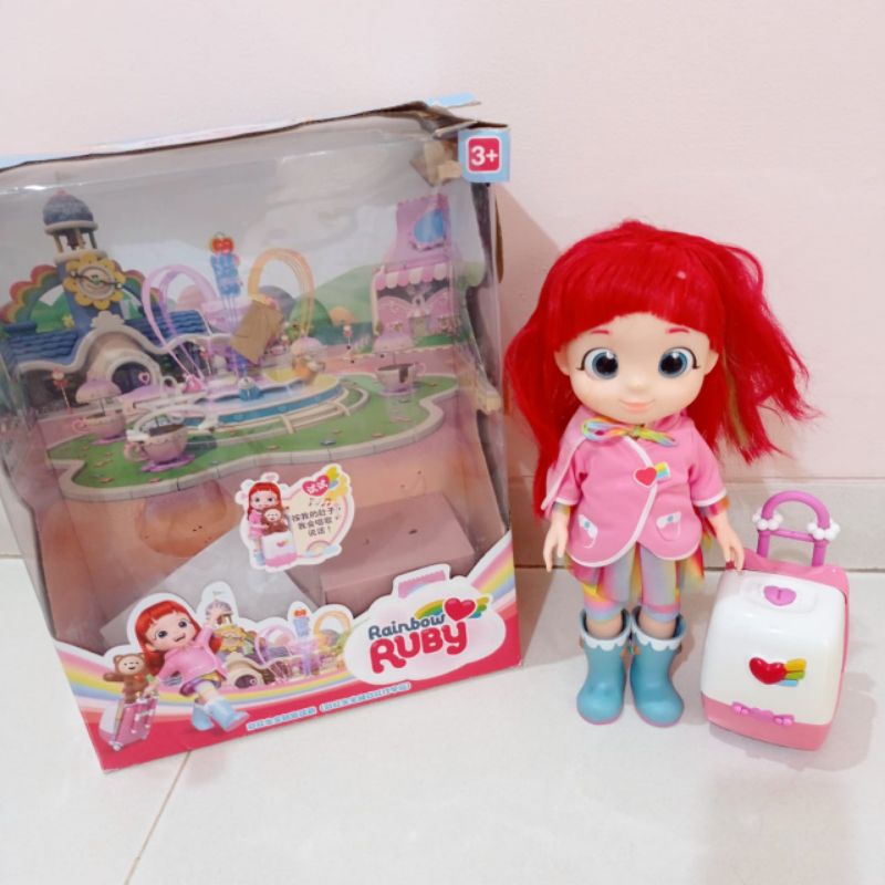 (preloved) Mainan boneka Rainbow Ruby