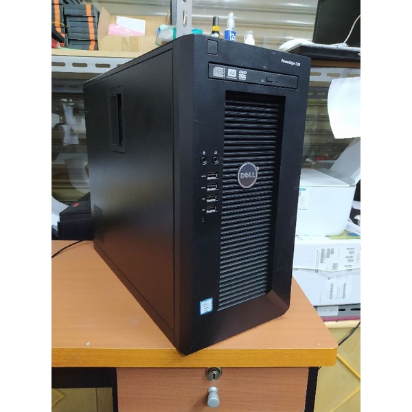 Pc server unbk Dell T20 Edge/Xeon E3-1225v3-3.20ghz/8gb/500gb/dvd rw Siap pakei