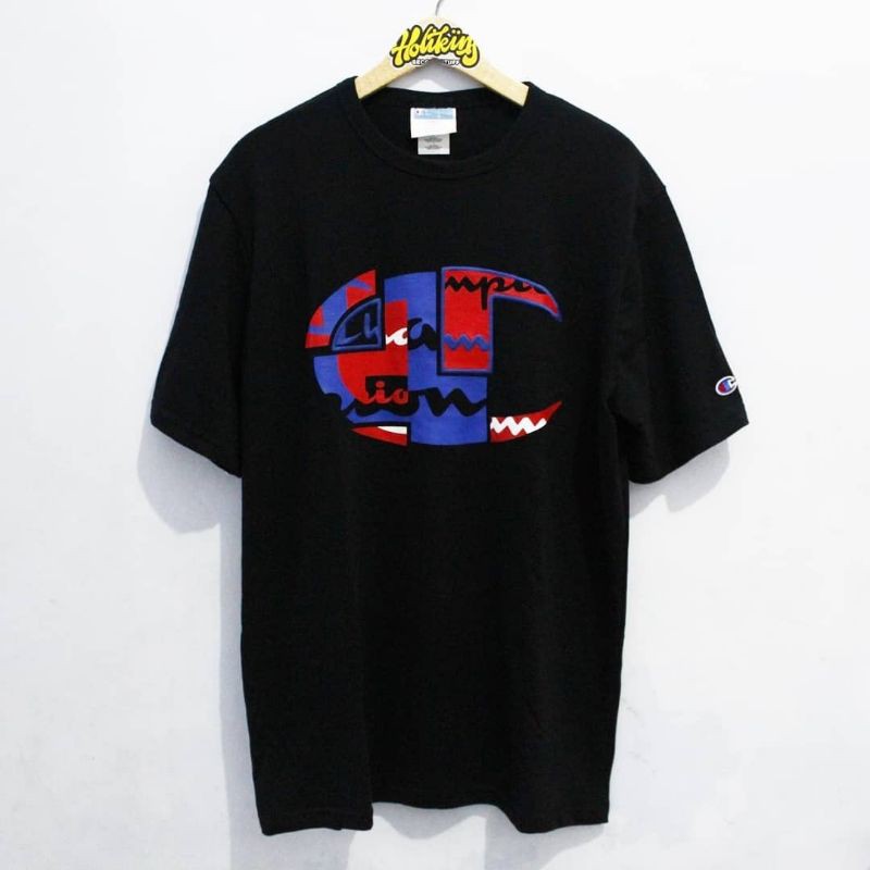 Kaos Champion Patchwork (Europe Market) 100% Original